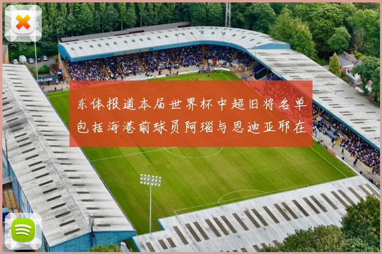 东体报道本届世界杯中超旧将名单包括海港前球员阿瑙与恩迪亚耶在内的10位球员